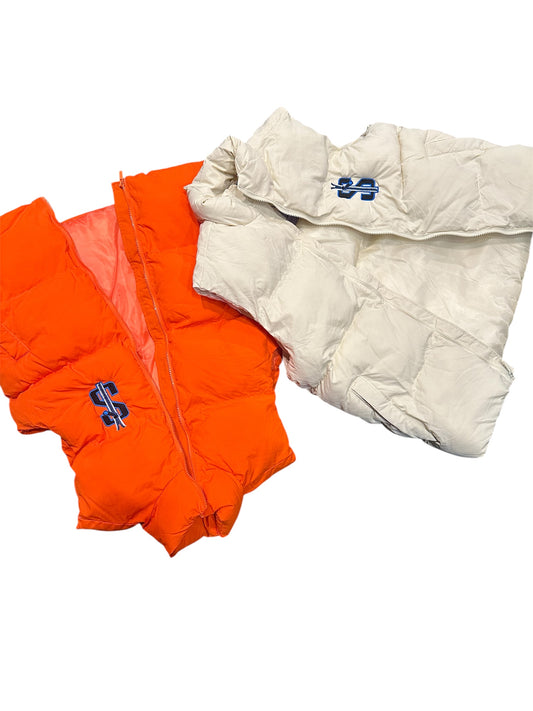 Puff “Zipper” vests